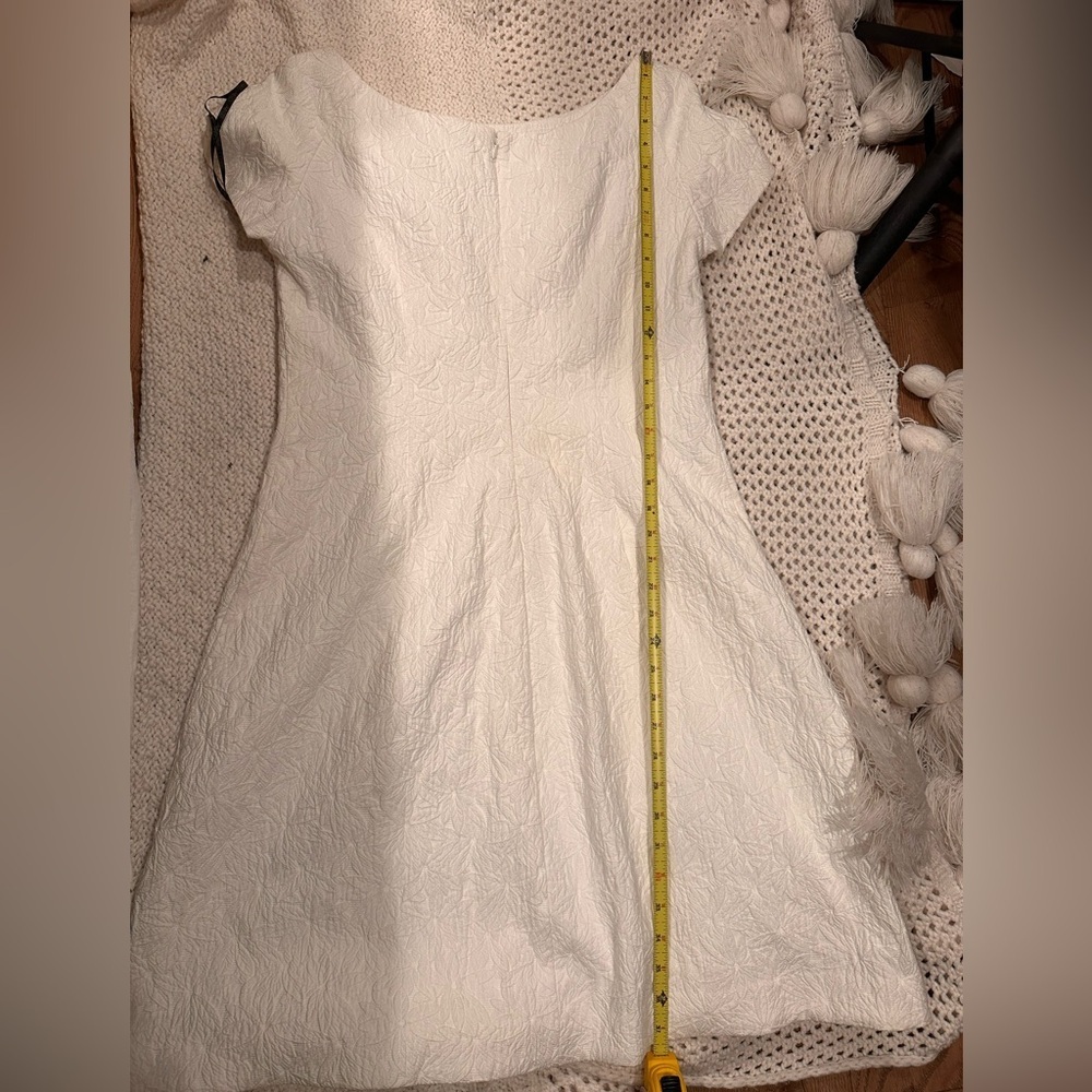 CENIA NEW YOUK SIZE 10 women’s Elegant White Dress - Picture 3 of 11